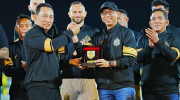 Launching Bhayangkara Presisi Lampung FC, Kapolri Ingatkan Semangat Persatuan