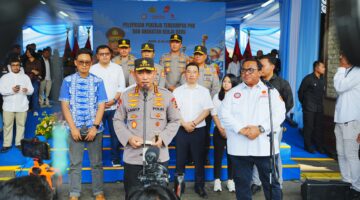 Lepas Buruh Terdampak PHK dan Angkatan Kerja Baru, Kapolri: Kabar Gembira di Tengah Dampak Global