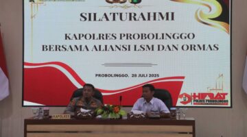 Jalin Silaturahmi, Kapolres Probolinggo Tatap Muka Dengan LSM dan Ormas Ajak Jaga Kamtibmas*