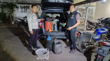 Polisi Berhasil Ungkap Penimbunan BBM di Jember, 8 Orang Diamankan*
