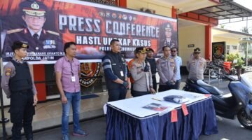 Polres Bondowoso Ungkap Kasus Laporan Palsu Ngaku Korban Begal*