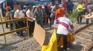 Perempuan Asal Desa Kwangsan Tewas Tertabrak KA Jenggala di Depan Maspion 3 Sidoarjo