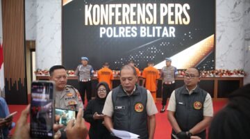 Gerak Cepat Polres Blitar Berhasil Amankan 9 Tersangka Kasus Pengeroyokan*