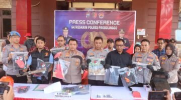 Polres Probolinggo Amankan 9 Orang Tersangka Kasus 3C Selama Juli 2025*